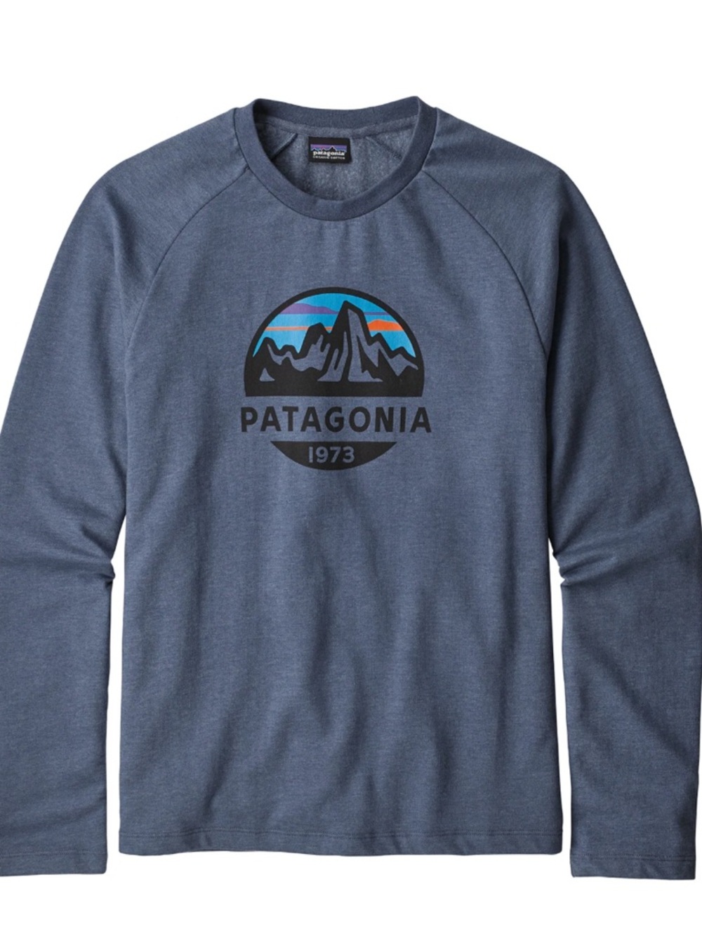 Patagonia Fitz Roy Scope Lightweight Crew Sweatshirt Blue